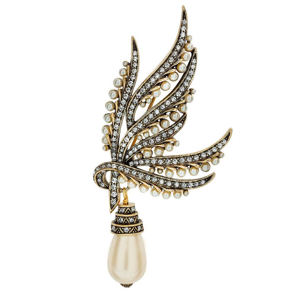 HEIDI DAUS®"A Touch of Class" Beaded Crystal Pin