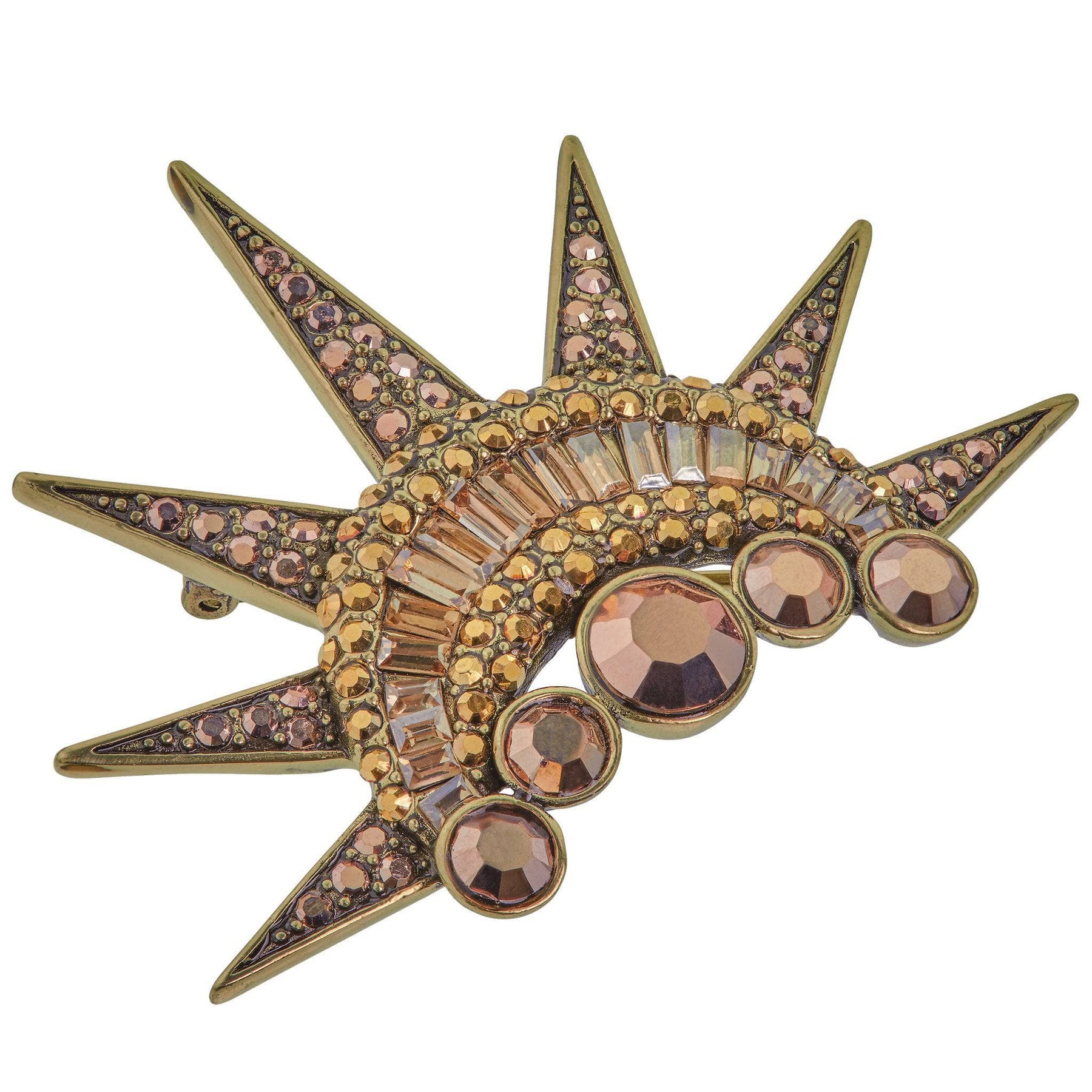 HEIDI DAUS®"Crowning Glory" Crystal Crown Pin HEIDI DAUS®