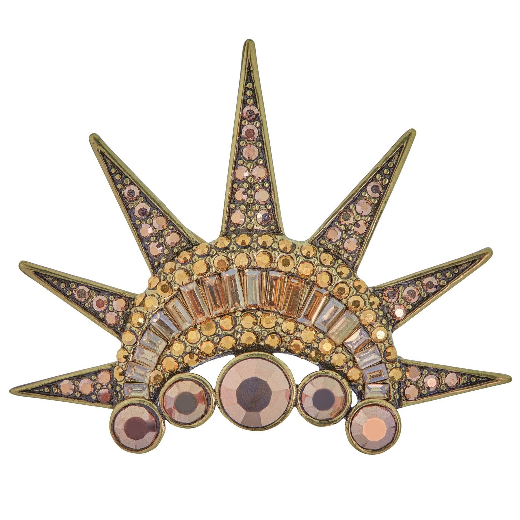 HEIDI DAUS®"Crowning Glory" Crystal Crown Pin HEIDI DAUS®