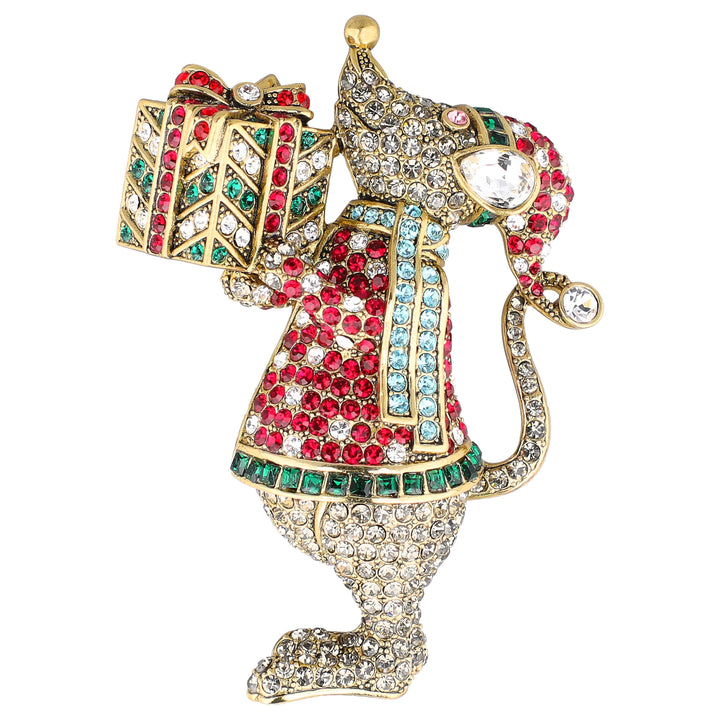 Heidi Daus® "Special Delivery" Crystal Brooch — view 1
