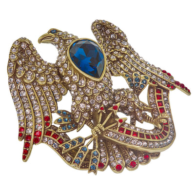 Heidi Daus®"Liberty & Justice for All" Patriotic Eagle Pin