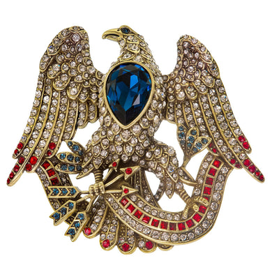 Heidi Daus®"Liberty & Justice for All" Patriotic Eagle Pin