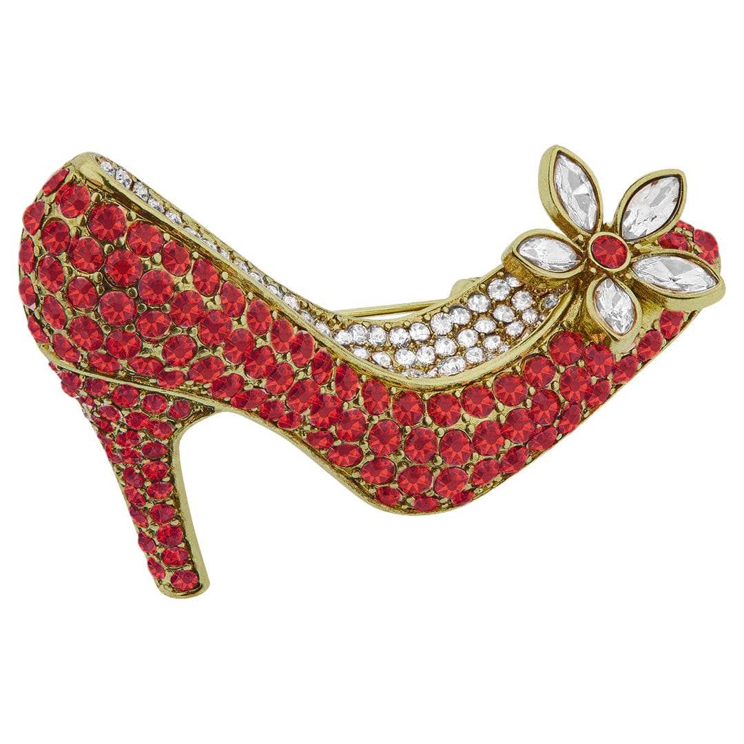 Heidi Daus® "The High Life" Crystal Shoe Pin