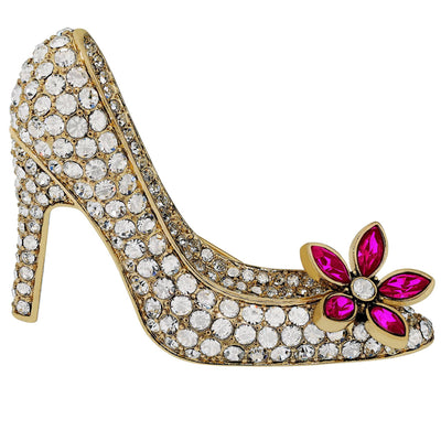 Heidi Daus® "The High Life" Crystal Shoe Pin