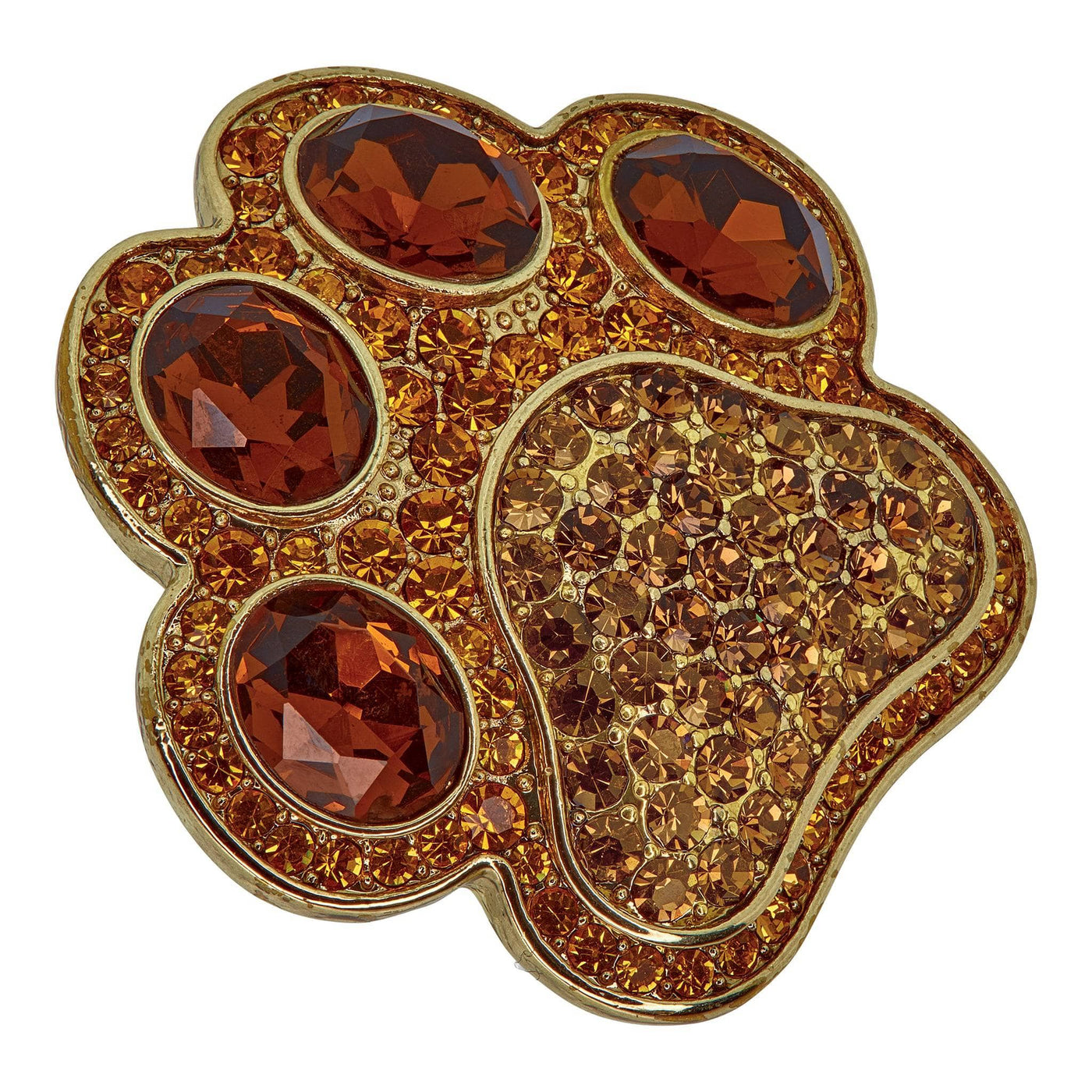 Heidi Daus®"Pretty Paw Print" Crystal Paw  Pin