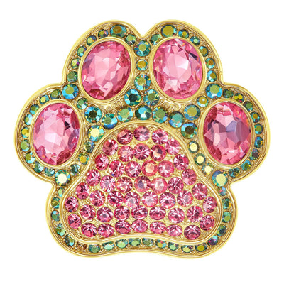 Heidi Daus®"Pretty Paw Print" Crystal Paw  Pin