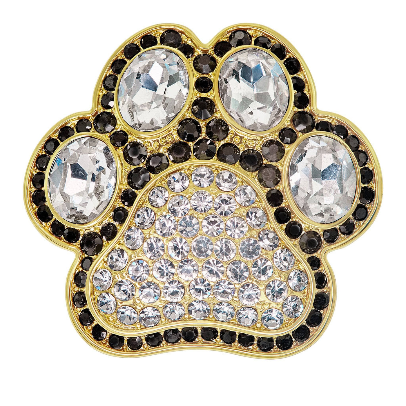 Heidi Daus®"Pretty Paw Print" Crystal Paw  Pin