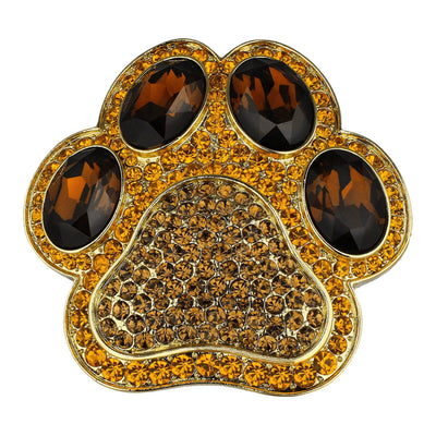 Heidi Daus® "Grand Pretty Paw Print”  Animal Lover Paw Brooch/Pin