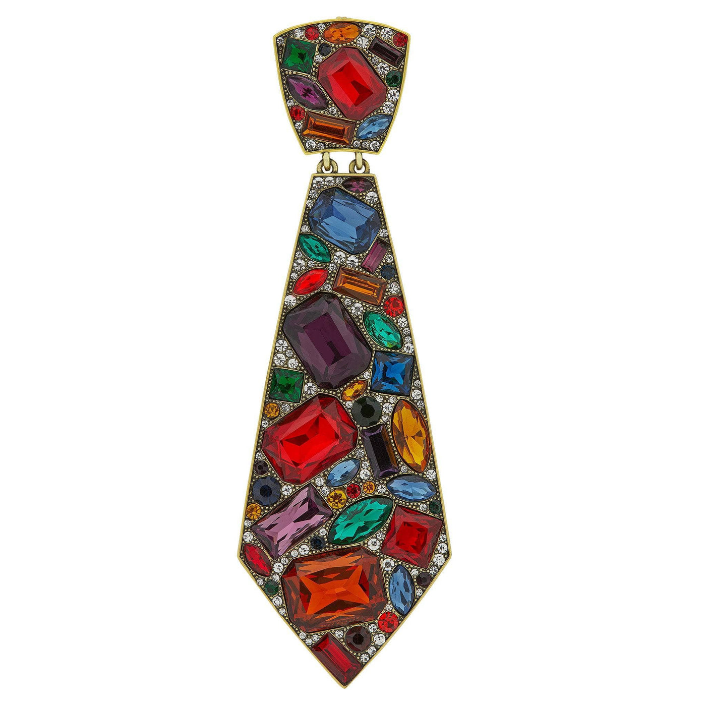 HEIDI DAUS®"Power Dressing" Crystal Tie Enhancer Pin