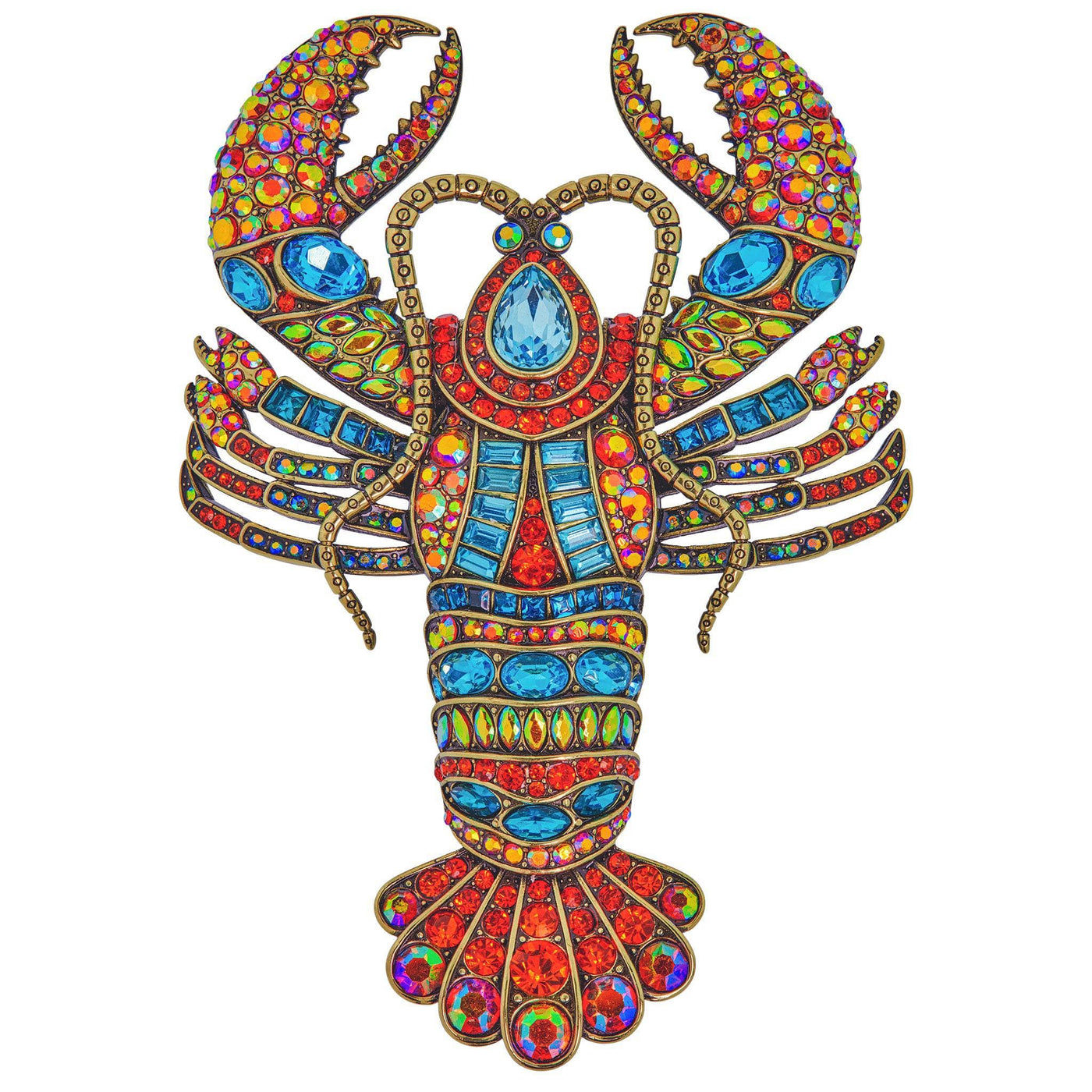 HEIDI DAUS®"Lobster Tales" Crystal Lobster Pin