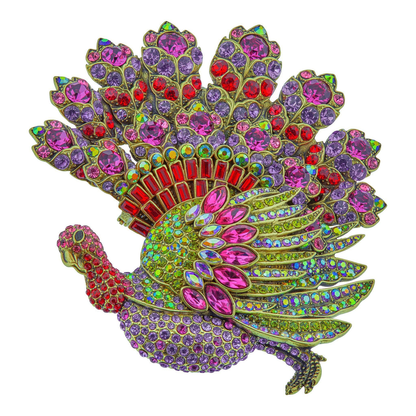 Heidi Daus® "Tabitha Turkey" Crystal Turkey Pin HEIDI DAUS®