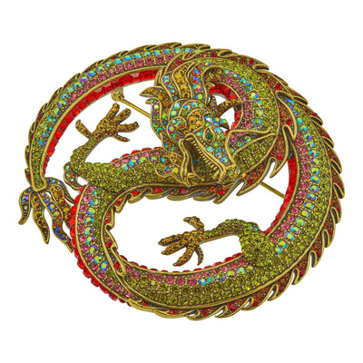 HEIDI DAUS®"Year Of The Dragon" Crystal Dragon Pin