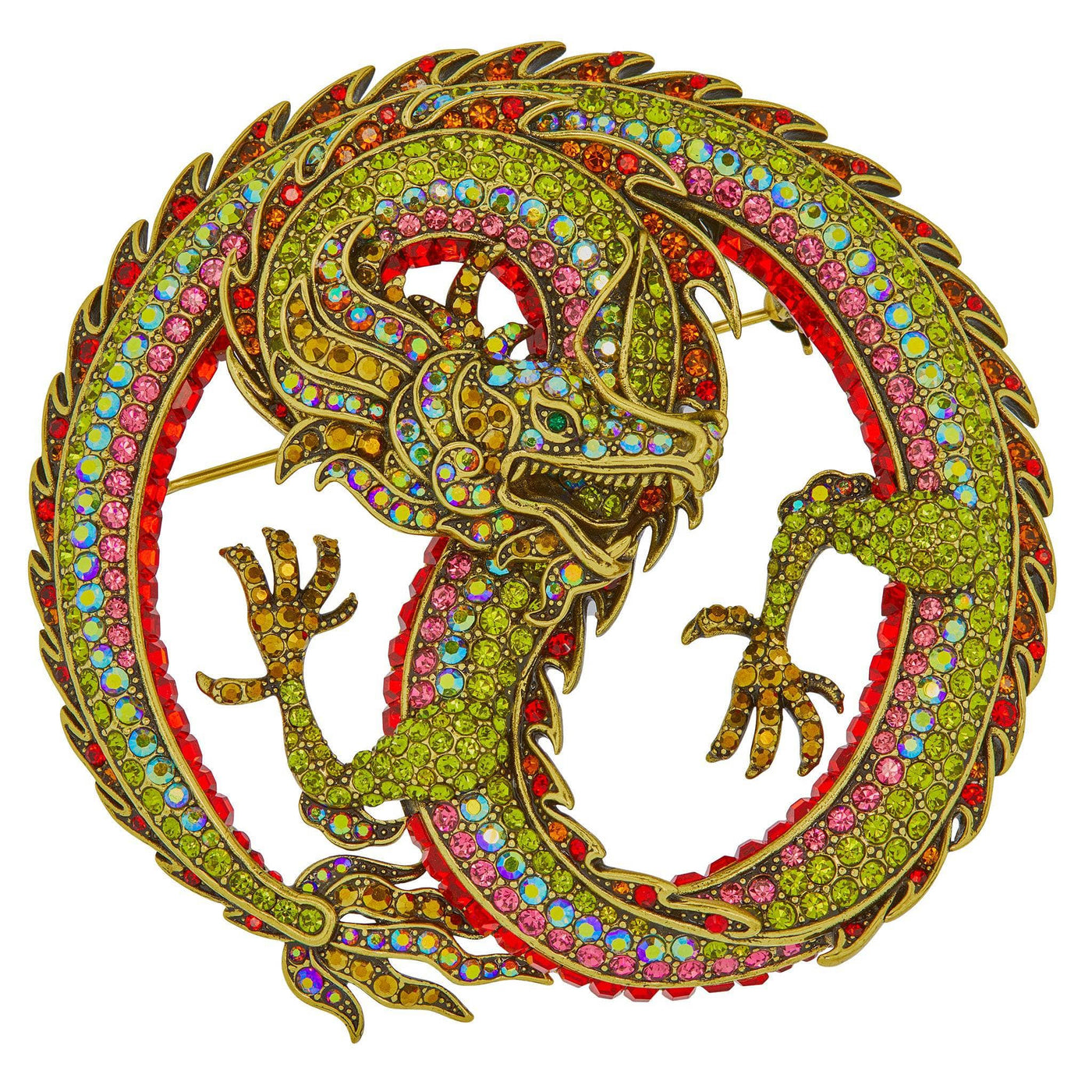 HEIDI DAUS®"Year Of The Dragon" Crystal Dragon Pin