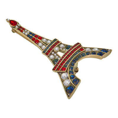 HEIDI DAUS®"Paris, Here We Come!" Crystal Eiffel Tower Pin