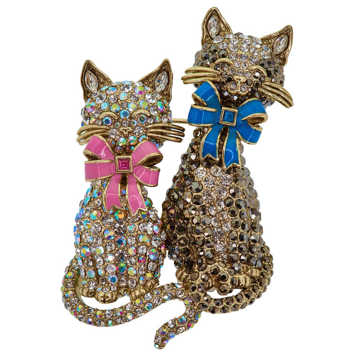 Heidi Daus The Cats buy Back Brooch