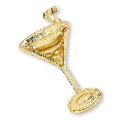 HEIDI DAUS® "Tequila Sunrise" Crystal Cocktail Pin
