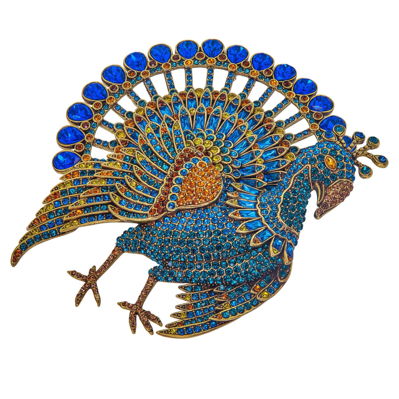 HEIDI DAUS®"Tallulah" Crystal Turkey Pin