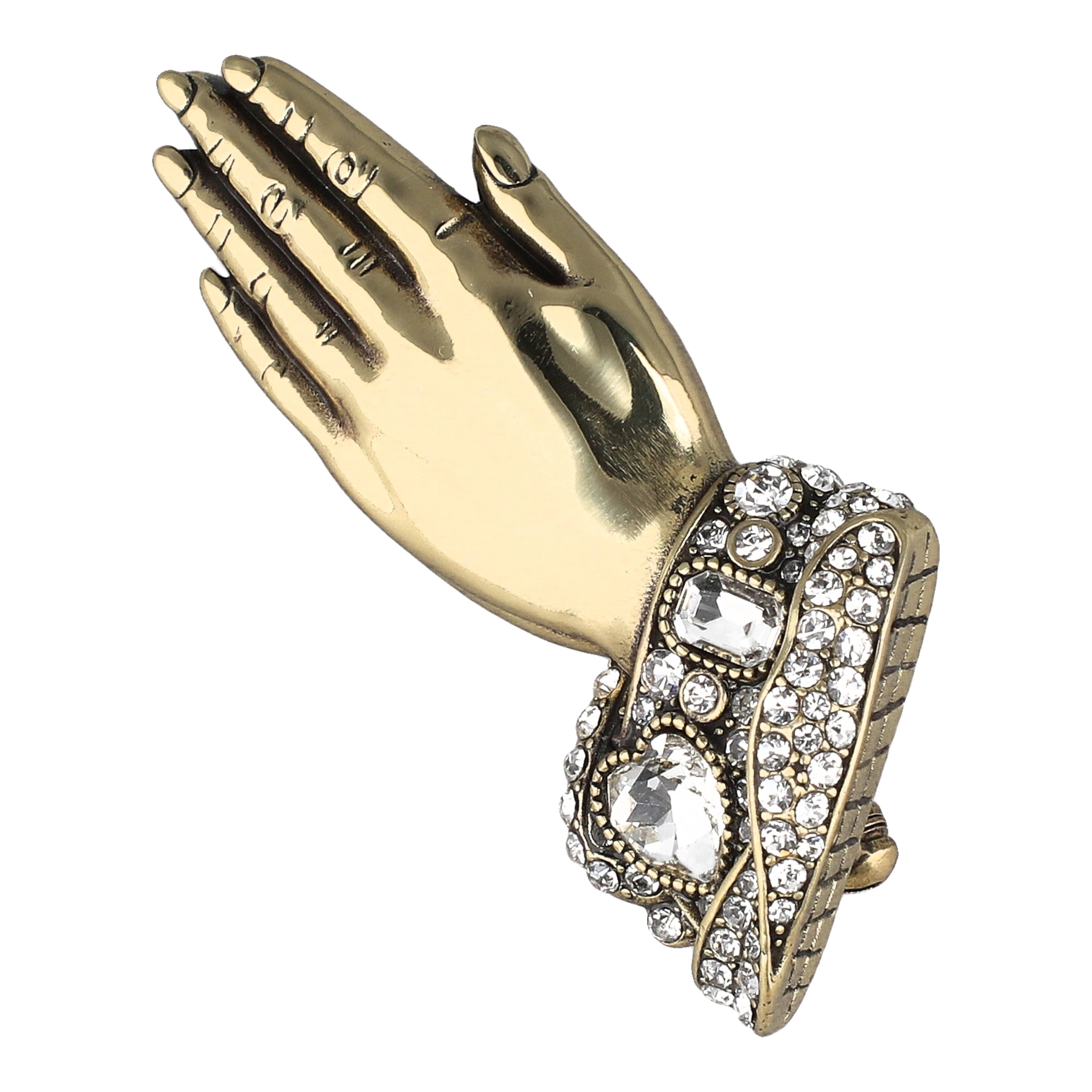 HEIDI DAUS® “A Sparkling Prayer” Hands of Hope Pin/Brooch