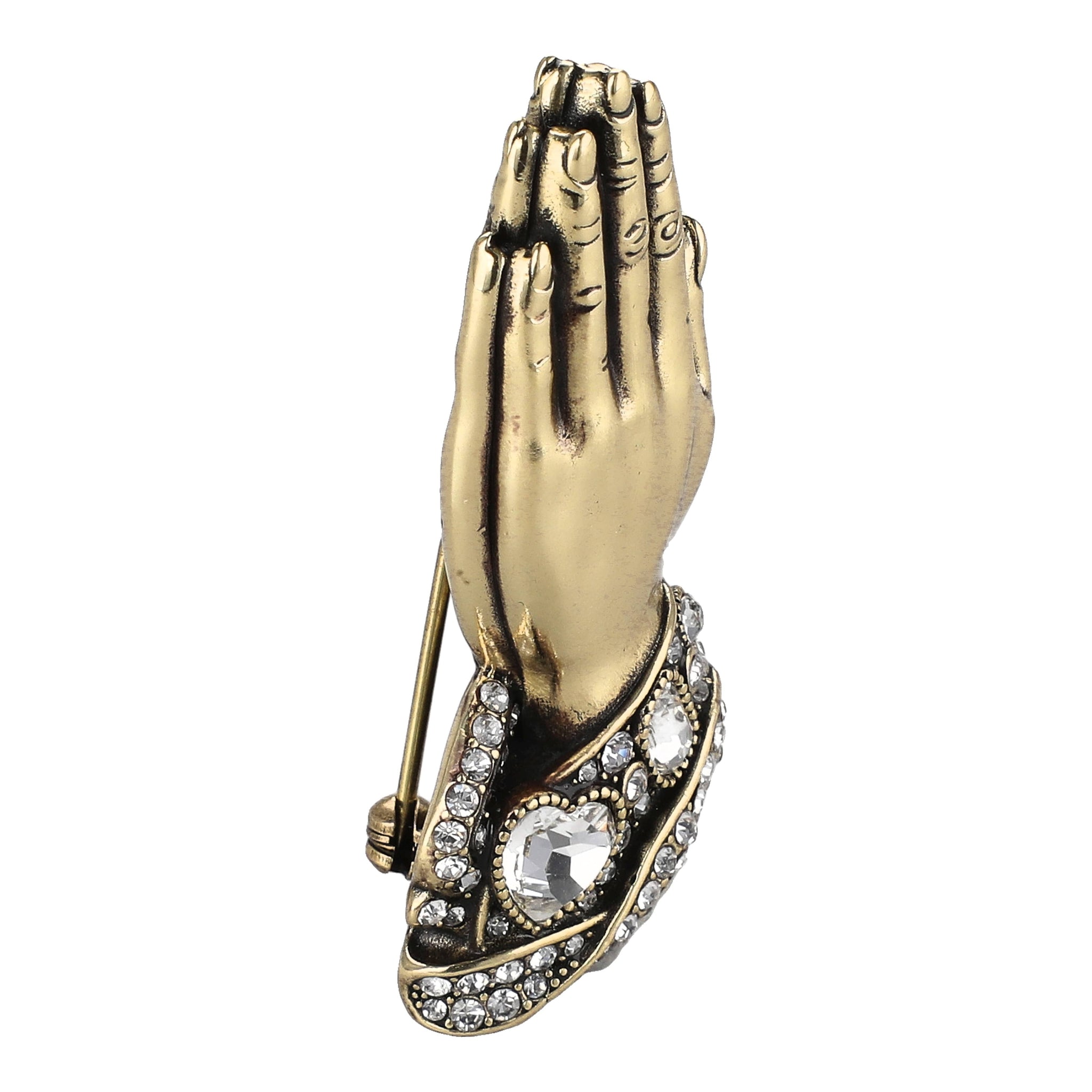 HEIDI DAUS® “A Sparkling Prayer” Hands of Hope Pin/Brooch