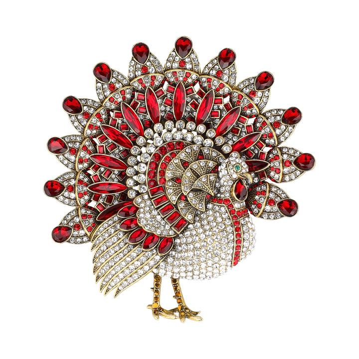 HEIDI DAUS® "Tatiana Turkey" Crystal Turkey Brooch
