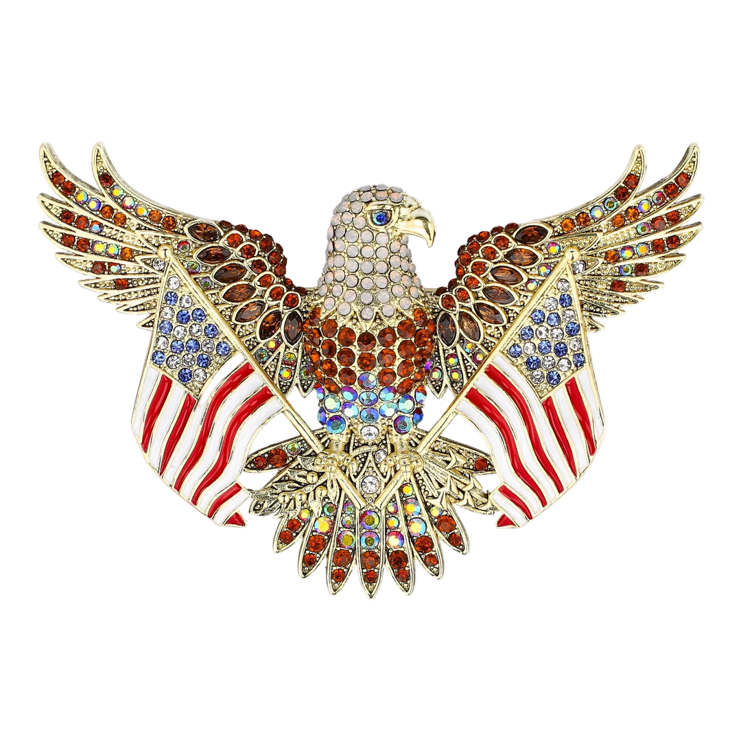Uncommon Valor Patriotic brooch | Heidi Daus – HEIDI DAUS®