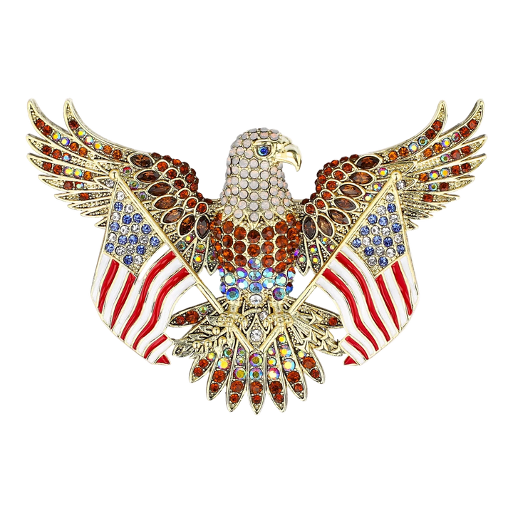 Uncommon Valor Patriotic brooch | Heidi Daus – HEIDI DAUS®