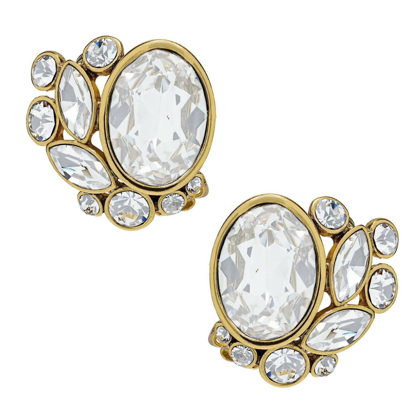 Heidi Daus® "Vintage Classic" Crystal Deco Earrings