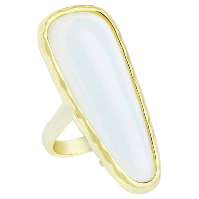Harlow & Dylan by HEIDI DAUS®"Blue Chalcedony" Natural Beauty Ring