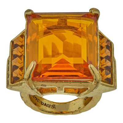 HEIDI DAUS® "Rock Ensemble" Crystal Deco Ring