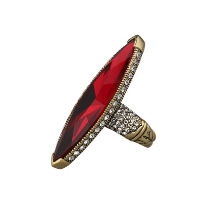 HEIDI DAUS® "Fabulous Feng Shui" Crystal Cocktail Statement Ring