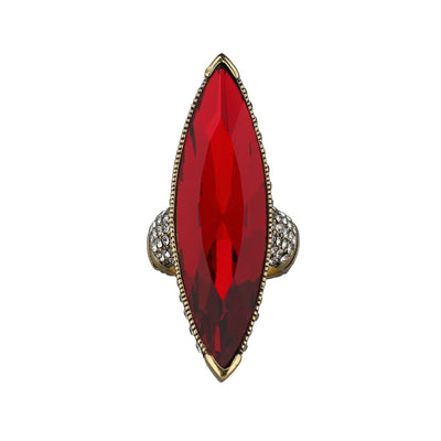 HEIDI DAUS® "Fabulous Feng Shui" Crystal Cocktail Statement Ring