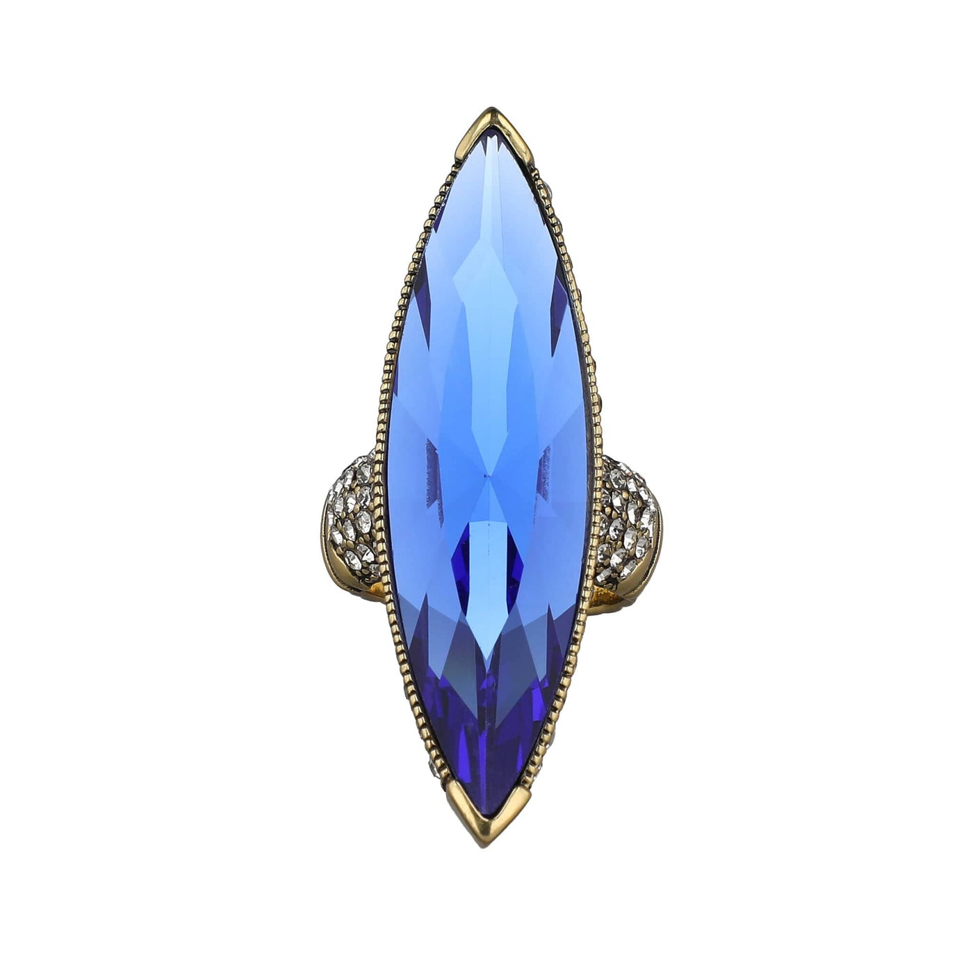 HEIDI DAUS® "Fabulous Feng Shui" Crystal Cocktail Statement Ring