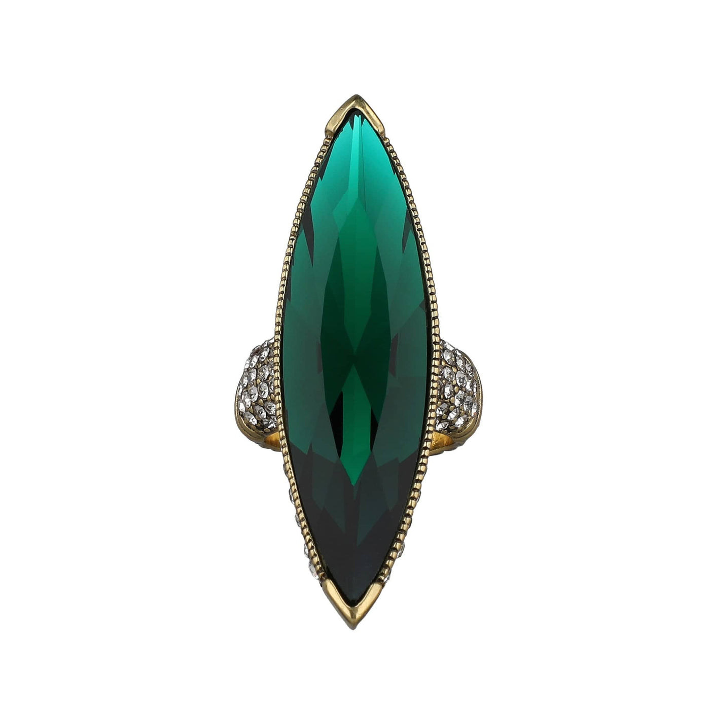 HEIDI DAUS® "Fabulous Feng Shui" Crystal Cocktail Statement Ring
