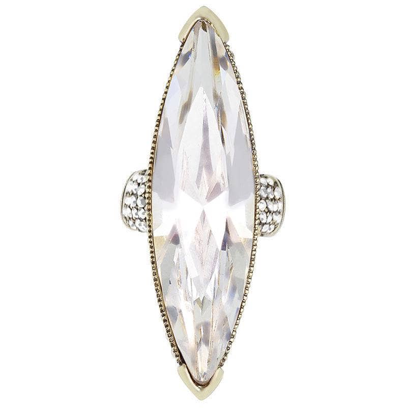 HEIDI DAUS®"Fabulous Feng Shui" Oversized Crystal Statement Ring