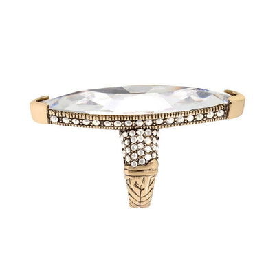 HEIDI DAUS®"Fabulous Feng Shui" Oversized Crystal Statement Ring