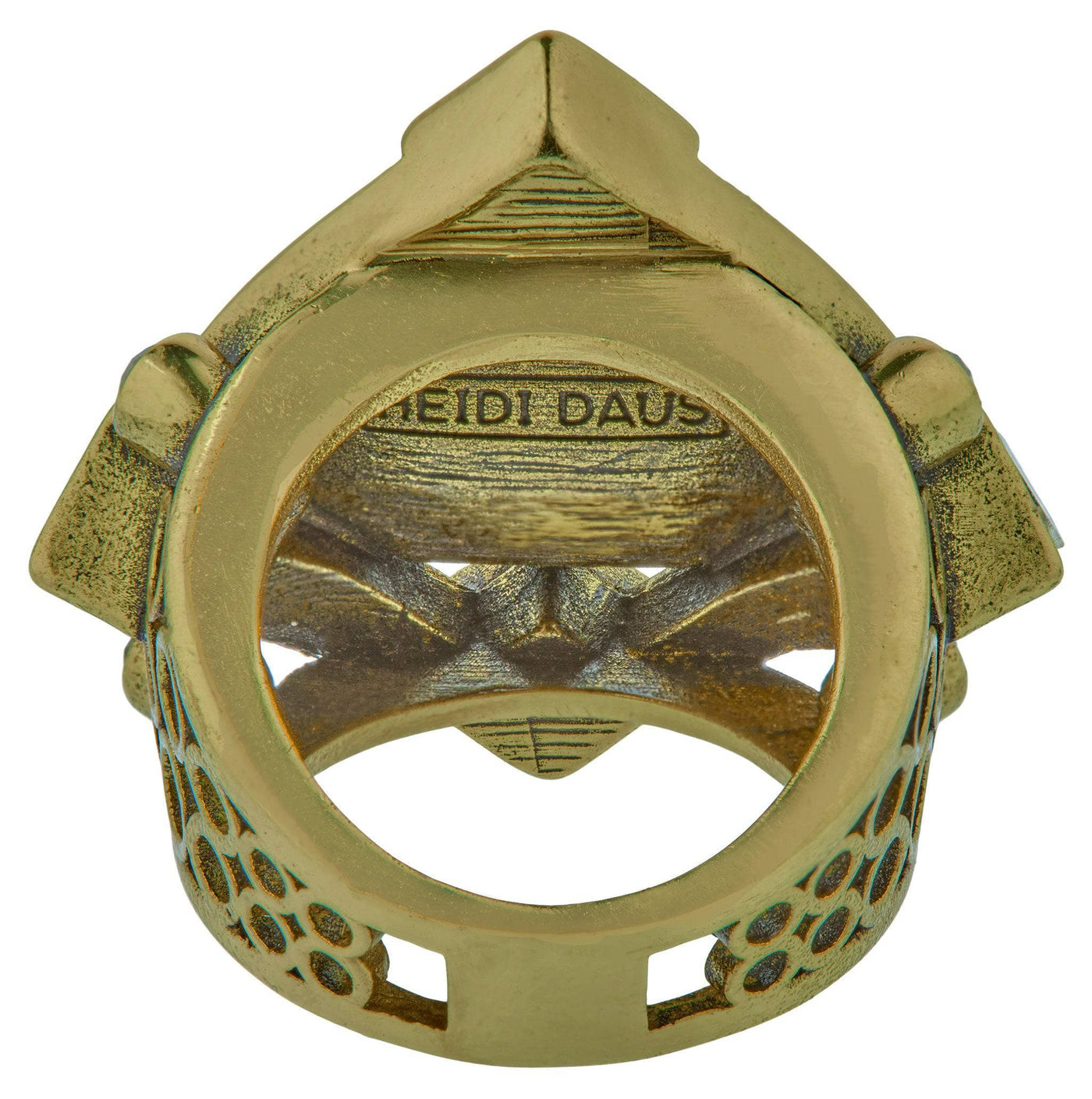 HEIDI DAUS®"Many Shades of Fabulous" Crystal Statement Ring