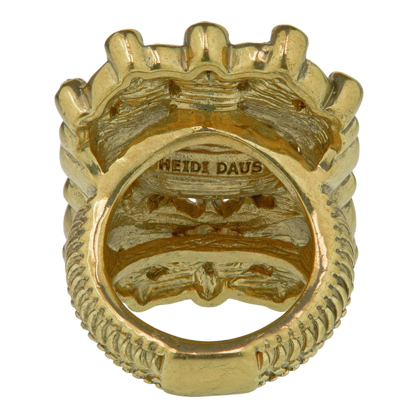 HEIDI DAUS® "Queen's Reign" Crystal Statement Ring