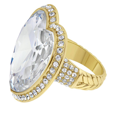 Heidi Daus®"Lovely L'Amore" Crystal Heart Ring