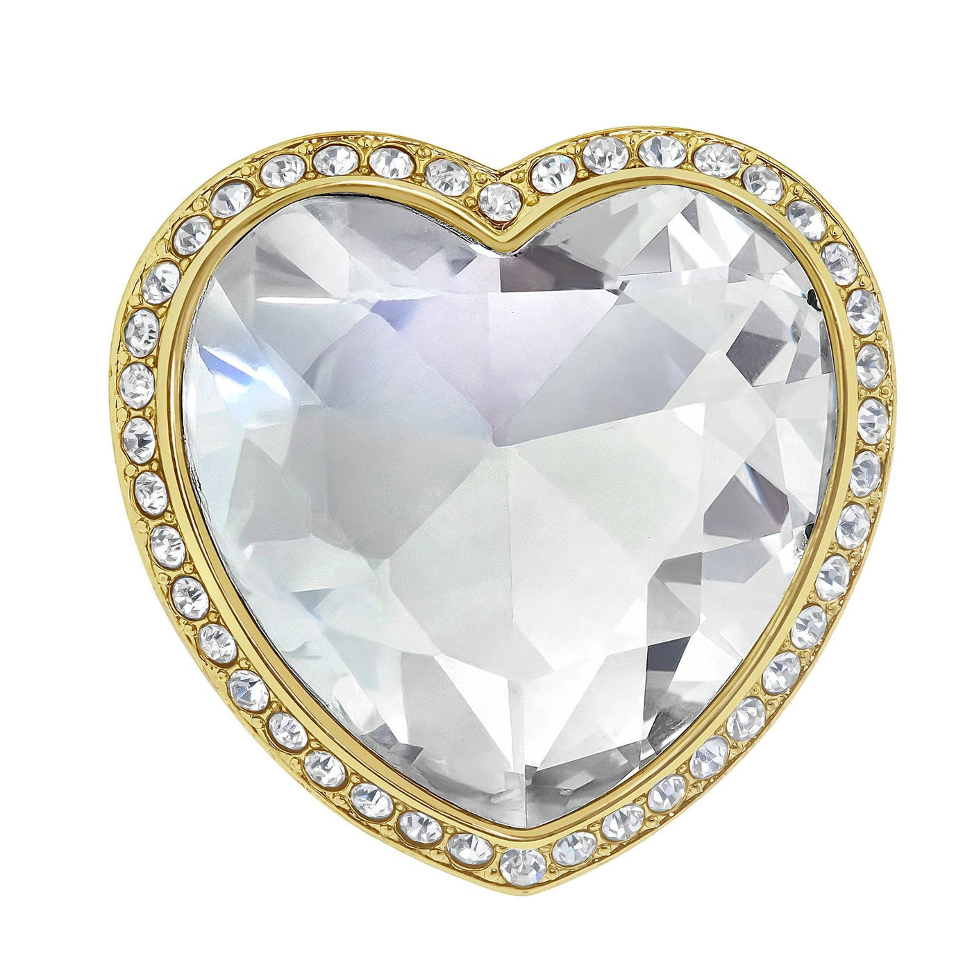 Heidi Daus®"Lovely L'Amore" Crystal Heart Ring