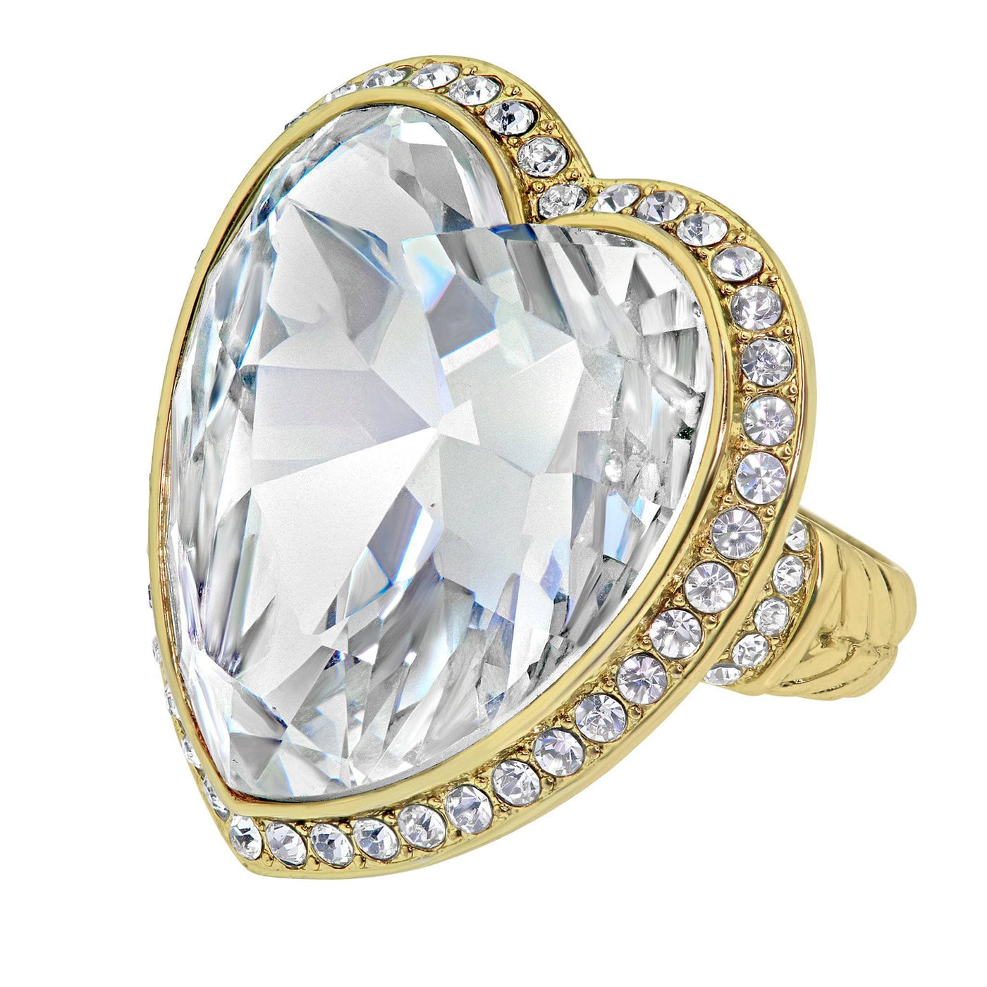 Heidi Daus®"Lovely L'Amore" Crystal Heart Ring
