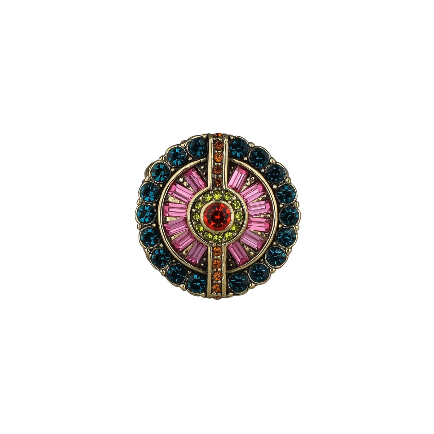 HEIDI DAUS® "Guilty Pleasure" Crystal Art Deco Ring