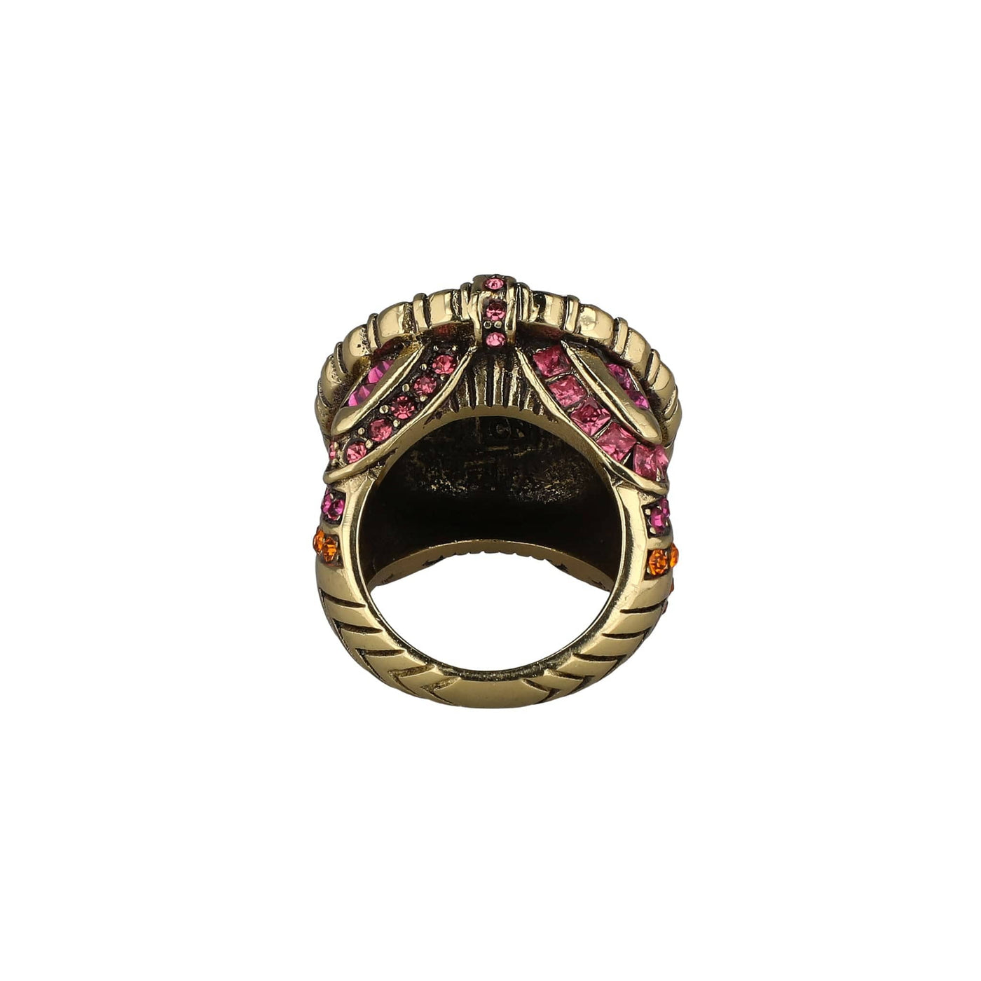 HEIDI DAUS® "Guilty Pleasure" Crystal Art Deco Ring