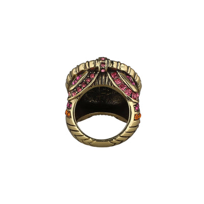 HEIDI DAUS® "Guilty Pleasure" Crystal Art Deco Ring