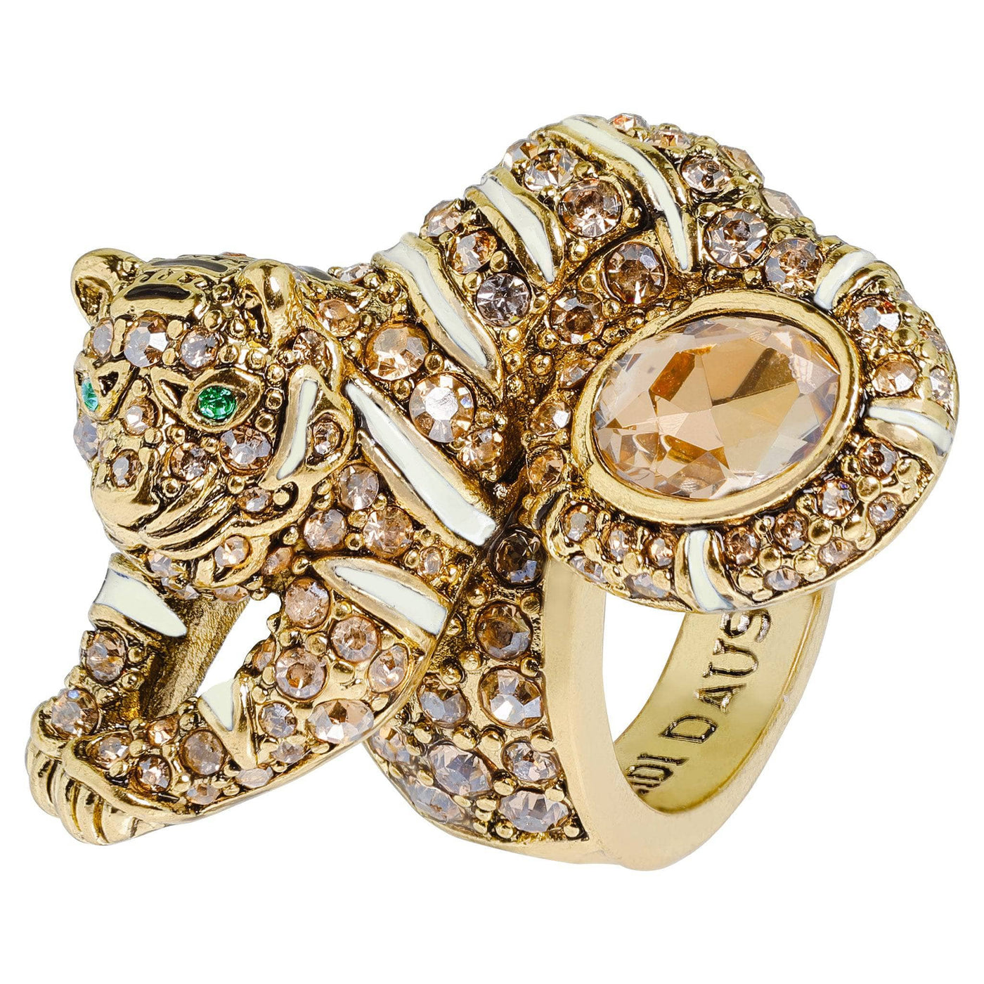 Tiger head 999 gold or 24k ring, Women's Fashion, Jewelry & Organisers,  Rings on Carousell