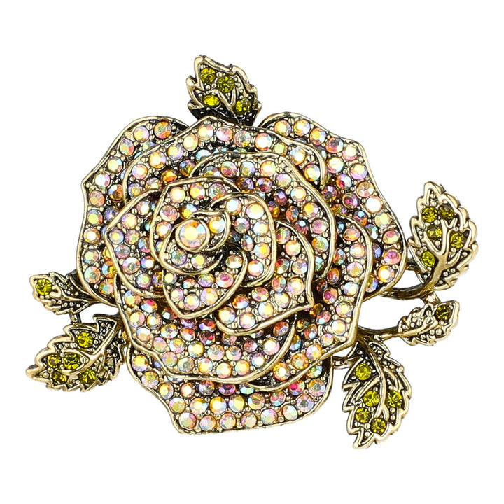 HEIDI DAUS® “Ravishing Rose” Crystal Rose Statement Ring