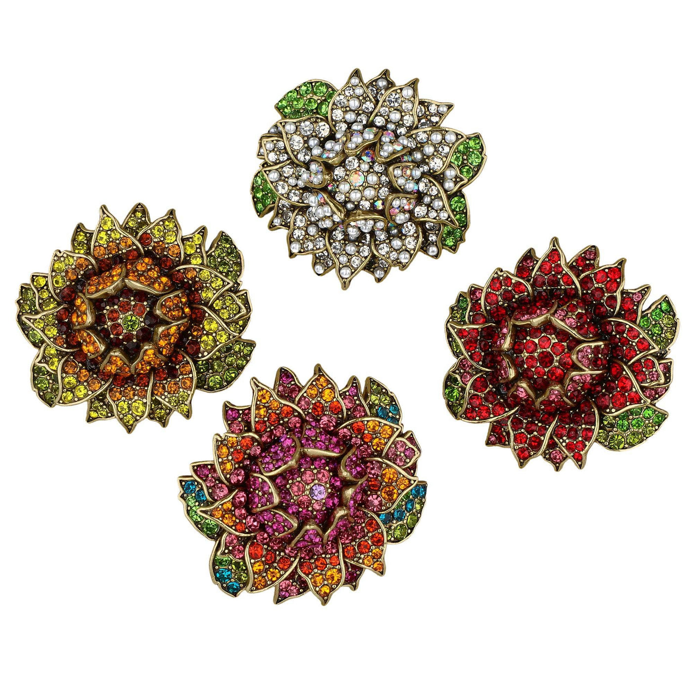 Heidi Daus®"Late Bloomer" Crystal Flower Ring