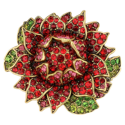 Heidi Daus®"Late Bloomer" Crystal Flower Ring