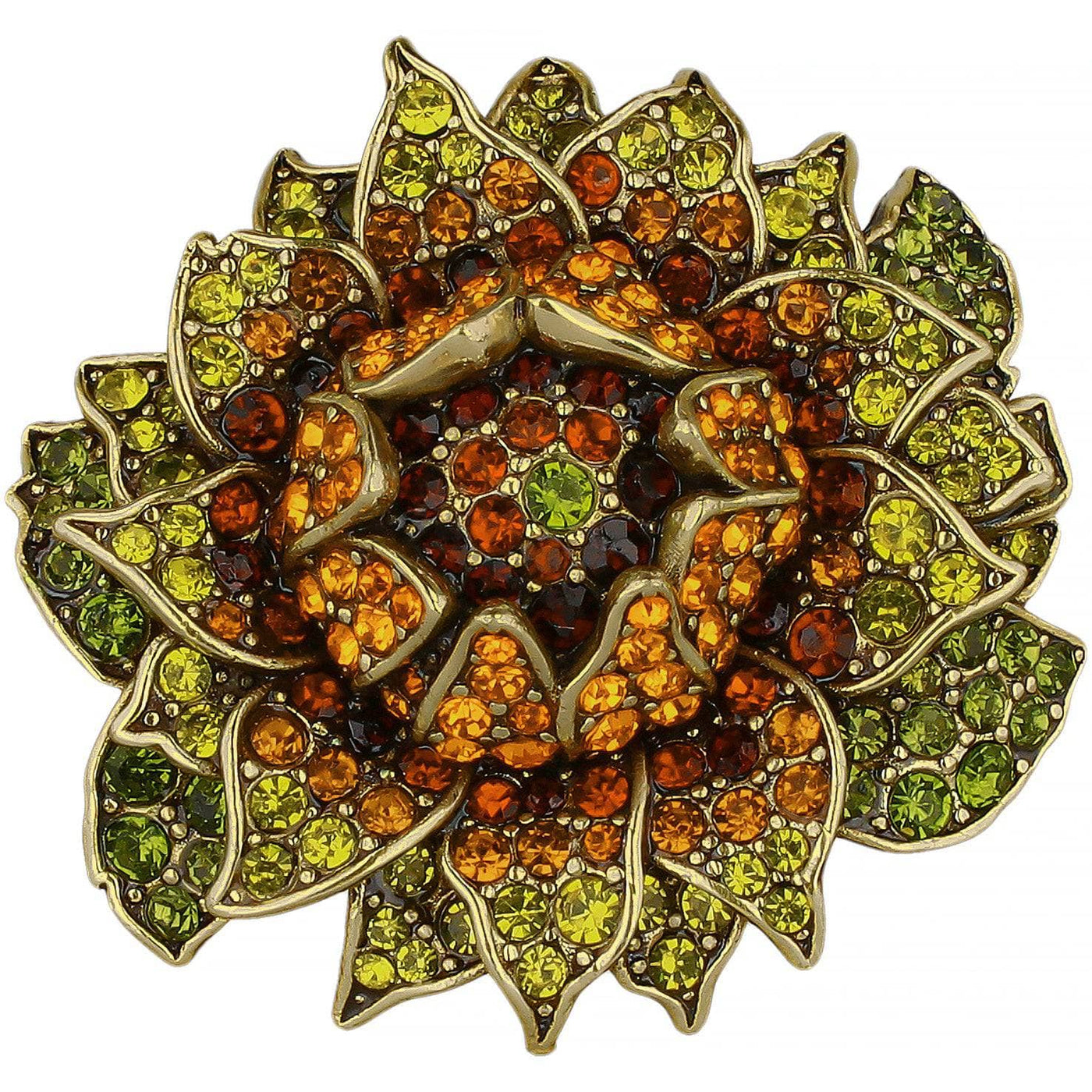 Heidi Daus®"Late Bloomer" Crystal Flower Ring