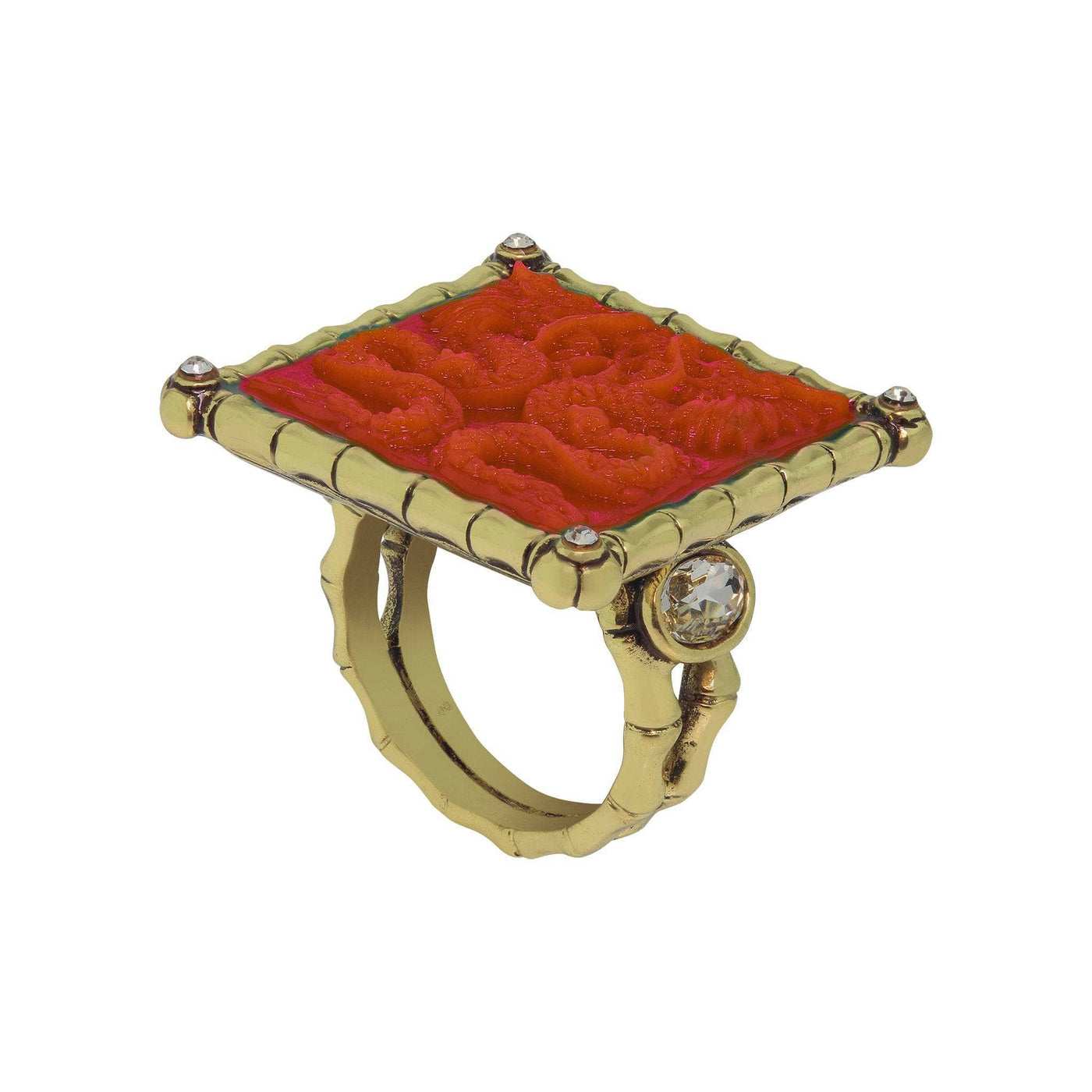 HEIDI DAUS®"Lots of Luck Dragon" Crystal  Dragon Ring