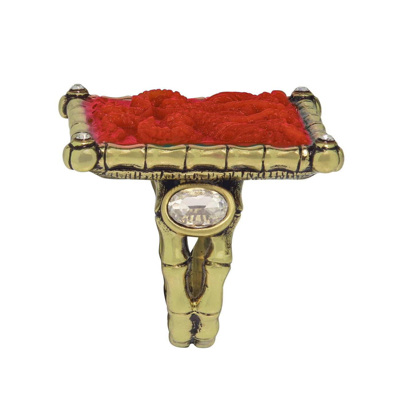 HEIDI DAUS®"Lots of Luck Dragon" Crystal  Dragon Ring